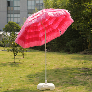 Couleurs spéciales parasol parapluie plage parapluie mobilier d'extérieur 3mm Parasol parapluies style hawaïen <span class=keywords><strong>paille</strong></span> mode chinois 2M - Product Image 3
