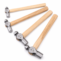 Marteau d'installation de charpentier en fer à manche en bois de qualité industrielle avec support OEM personnalisé, force de 0,5 à 2,5 lb