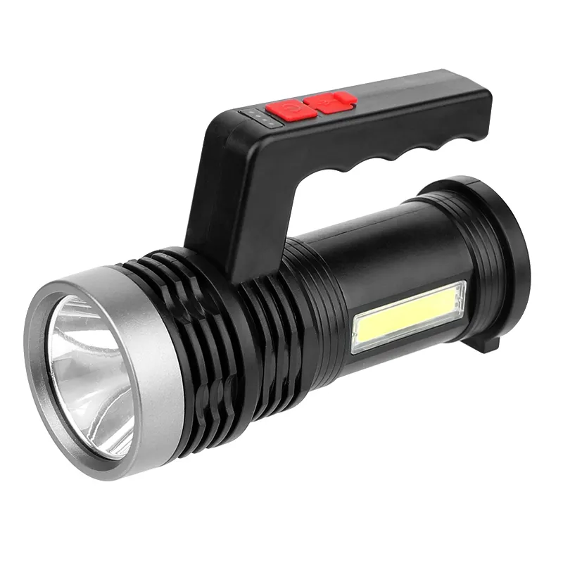 Lampe de poche Super lumineuse à lumière LED, lumens, torche Portable, imperméable, haute puissance, USB Rechargeable, lanterne