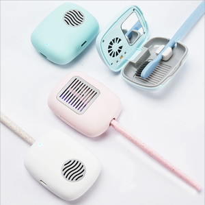 Desinfectante UV para cepillos de dientes con espejo y diseño de ventilación, estuche de plástico para uso en viajes - Product Image 2