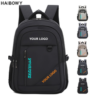 Sac à dos de voyage unisexe HAIBOWY pour courts séjours, en polyester, imperméable, grande capacité, décontracté, pour hommes, femmes et étudiants