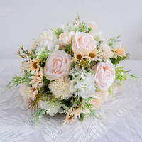 NINI - Centros de Mesa de Lujo al por Mayor para Decoración de Bodas, Bolas de Flores Artificiales de Seda para Fiestas de Cumpleaños y Decoración del Hogar