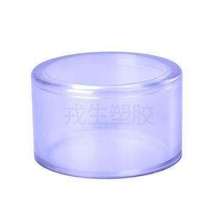 Bushen Transparent Pvc Core Pipe Fitting For Water Supply And Chemical Use Level 1 Grade 98781 - Product Image 1