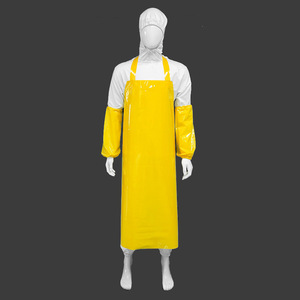 Simple unisex waterproof, stain-resistant, oil-resistant, acid and <b>alkali</b> resistant TPU apron - Product Image 4