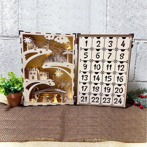 Ornements en <span class=keywords><strong>bois</strong></span> écologiques personnalisés <span class=keywords><strong>calendrier</strong></span> <span class=keywords><strong>de</strong></span> <span class=keywords><strong>l</strong></span>'<span class=keywords><strong>avent</strong></span> boîte-cadeau <span class=keywords><strong>de</strong></span> Noë<span class=keywords><strong>l</strong></span> <span class=keywords><strong>livre</strong></span> <span class=keywords><strong>de</strong></span> compte à rebours pour la décoration <span class=keywords><strong>de</strong></span> la maison <span class=keywords><strong>livre</strong></span> en <span class=keywords><strong>bois</strong></span> <span class=keywords><strong>de</strong></span> Pâques - Product Image 3