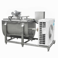 Cuve de Fermentation et de Refroidissement du Lait en Acier Inoxydable Durable 200L 5000L pour l'Industrie Laitière
