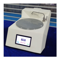 Single Disc Touch Screen Metallographic Sample Grinding Polishing Machine Two Rotating Speeds, Six-level Constant Speed