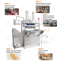 Machine à gaufres MY pour tasses à café, machine à biscuits comestibles, machine à faire des tasses à thé en forme de biscuit