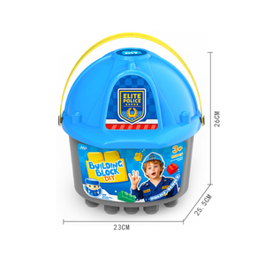 Cartoon-Themen Große Bauklötze für Kinder Einfache Montage Tragbare Aufbewahrung Lehrreiches Soft-Play Bausteine Spielset - Product Image 6