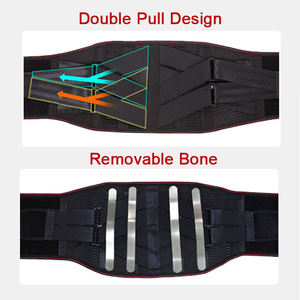 Nuevo diseño, alivio del dolor, cinturón Lumbar de compresión ajustable, soporte de cintura, soporte para la espalda, Soporte Lumbar ortopédico para hombres y mujeres - Product Image 3