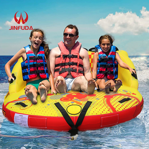 Bote Inflable Remolcable de PVC para 3 Personas, Tipo Glider, para Deportes Acuáticos y Alquiler de Esquí Acuático - Product Image 5
