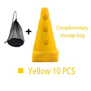 Coni da allenamento per calcio, pallacanestro, pattinaggio a rotelle, esercizi con barriere <span class=keywords><strong>e</strong></span> ostacoli - Product Image 6