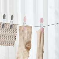 Pinces à linge polyvalentes et robustes en plastique TPR épingles à linge grandes pinces à linge pour vêtements