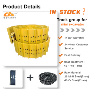 OC PARTS – Ensemble de chaussures de chenille pour engins de construction (bulldozer, excavatrice, chargeuse) – Modèles C-at 320, <span class=keywords><strong>330</strong></span>, D9T - Product Image 1