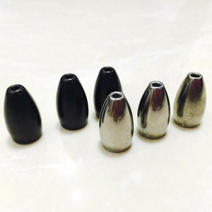 DORISEA Eco <span class=keywords><strong>Pro</strong></span> Tungsten Series Flipping Bullet Weight Sinker <span class=keywords><strong>Drop</strong></span> <span class=keywords><strong>Shot</strong></span> Herramientas y accesorios de pesca - Product Image 5