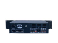 Système de sonorisation compact avec amplificateur mixeur, lecteur MP3, radio FM, Bluetooth et carte SD 60W 100V/70V/8Ohm pour bâtiments commerciaux