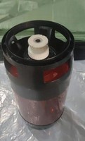 Fût de bière vide PERA TJ037D en PET double paroi 20L 30L avec lance de remplissage et robinet de bière
