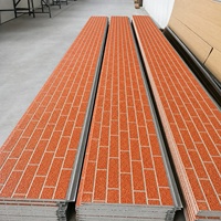 Panneaux acoustiques pour maison conteneur en acier Galvalume et mousse PU pour hôtels et kiosques mobiles - Mur extérieur