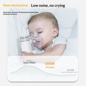 Nebulizador Médico Portátil de Mano, Bajo Ruido, Doble Alimentación (Recargable/Litio), Atomizador de Inalación Nasal - Product Image 4