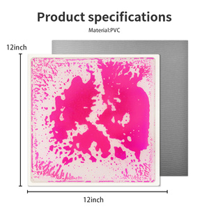 Tuiles sensorielles en PVC liquide colorées certifiées CPC, légères, empilables, gain de place, éducatives, pour le développement de l'intelligence et le rangement - Product Image 5