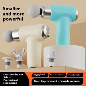 Mini pistola de fascia silenciosa eléctrica profesional, masajeador de relajación muscular con máscara de cuello para hombres y mujeres, transfronterizo - Product Image 3