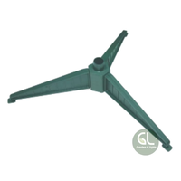 Support de sapin de Noël en plastique G&L écologique de haute qualité, 4 ou 3 pièces, modèle GL2024731-2, taille 19mm/22mm, fabriqué en Chine