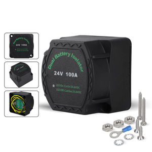 ตัวแยกแบตเตอรี่คู่ 24V 100A รีเลย์ชาร์จยานยนต์ทางทะเล ใช้สำหรับเรือยอชท์ - Product Image 3