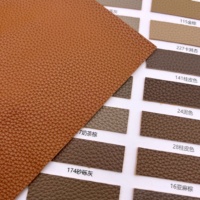 Hochwertiges PU-Leder mit Litchi-Textur Kunstleder für Sofa, Autositz und Taschenherstellung