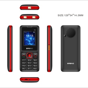 Teléfono Móvil Mini Bar de Fábrica con Pantalla de 1.77 Pulgadas, 2G GSM, Doble SIM, Diseño Similar a Tecno e Itel, Teléfono SOS para Personas Mayores - Product Image 2