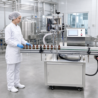 Machine de remplissage de pâte à haute vitesse pour confiture, miel, sirop, crème dans une ligne de production d'usine de transformation alimentaire