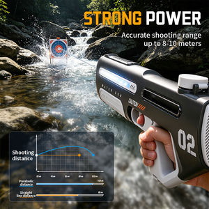 <span class=keywords><strong>Pistola</strong></span> de <span class=keywords><strong>Agua</strong></span> de Juguete con Iluminación para Fiestas de Playa en Verano, <span class=keywords><strong>Pistola</strong></span> de <span class=keywords><strong>Agua</strong></span> Eléctrica Automática de Gran Potencia con Absorción de <span class=keywords><strong>Agua</strong></span> para Niños y Adultos - Product Image 4
