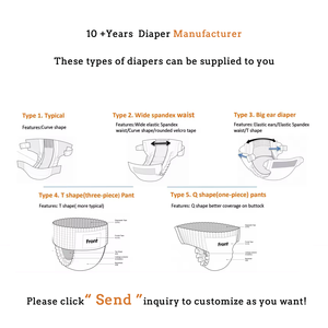 Venta al por mayor de pañales desechables para bebés tamaño 5, fabricación OEM en China, diseño extraíble - Product Image 4