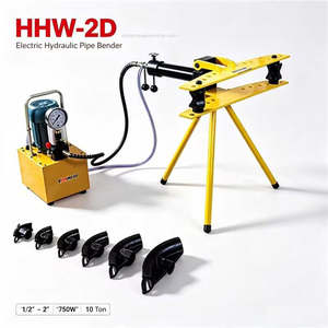 เครื่องดัดท่อไฮดรอลิกไฟฟ้ากึ่งอัตโนมัติ Hong Li <span class=keywords><strong>HHW</strong></span> 2D ขนาด 1/2 ถึง 2 นิ้ว รับน้ำหนักได้ 13 ตัน ได้รับการรับรองมาตรฐาน CE - Product Image 2
