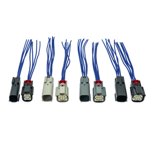 Konektor Plug kawat pigtail otomotif, konektor colokan listrik pria wanita tahan air Molex MX150 2/3/4/6/12/16 cara - Product Image 2