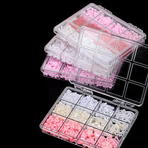 กล่องอะคริลิคใส 12 ช่อง สำหรับจัดเก็บเครื่องประดับ ต่างหู แหวน จิวเล็ตต์ติดเล็บ  รับทำโลโก้ตามสั่ง - Product Image 5