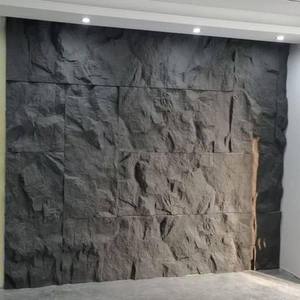 Pannello Murale in Pietra Poliuretanica per Decorazione di Interni Modello 3D, Rivestimento in Finto Marmo PU Impermeabile e Ignifugo per <span class=keywords><strong>Pareti</strong></span> - Product Image 1