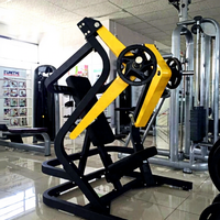 Machine de presse pectorale commerciale réglable pour position assise, équipement complet d'entraînement de force pour studio de fitness commercial