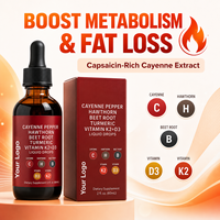 Extrait de Cayenne XuTong en gouttes 60ml – Complément Herbal Naturel pour le Bien-être Adulte et les Soins Quotidiens – OEM ODM