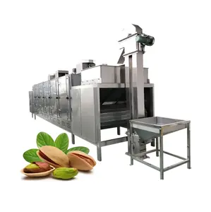 500kg Electric Gas Powered Grains Roasting Machine Hot Air Corn Bean Soybean Nuts Roaster Oven Apparatus For Roasting Pistachios