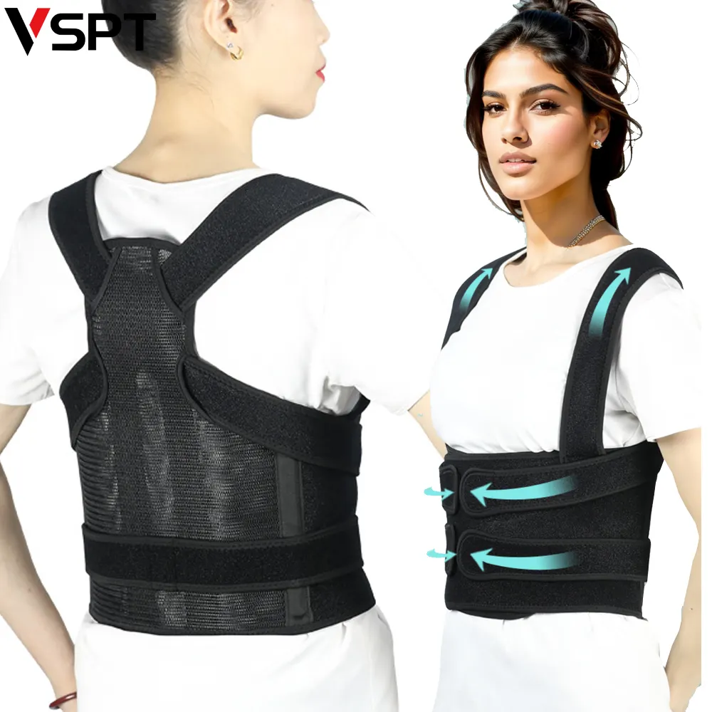 Adjustable Back Brace Straightener Posture Corrector For Women And Men Posture Trainer