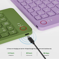 Clavier pliable 2026, portable, sans fil, rechargeable, ultra fin, compatible avec les smartphones IOS, Android, Windows