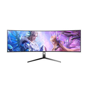 Écran d'ordinateur grand format incurvé <span class=keywords><strong>49</strong></span> <span class=keywords><strong>pouces</strong></span>, moniteur LCD <span class=keywords><strong>PC</strong></span> 5K 75Hz, moniteur de jeu incurvé <span class=keywords><strong>49</strong></span> <span class=keywords><strong>pouces</strong></span> - Product Image 1