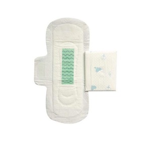 Serviettes hygiéniques jetables ultra-minces en coton pour femmes, avec ailettes, contrôle des odeurs, <span class=keywords><strong>film</strong></span> PE, certifiées CE ISO9001, tissu doux - Product Image 3