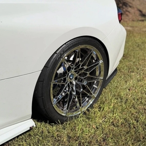 Rines Forjados SHIN Triple Cromo 826M Cóncavos Profundos de 18 19 20 21 22 Pulgadas para BMW M2 F80 F90 E46 E92 M3 M4 5x120 5x112 - Product Image 1