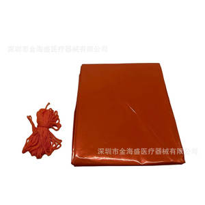 Carpa de Emergencia Jinhaiseng para Exteriores, Naranja y Plateada, de PE Impermeable, Ligera, Reflectante, Compacta, para 1 Persona - Product Image 5