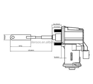 OE #03 f145701h 03 f145701k attuatore a turbina per sedile Ibiza Leon Toledo Skoda Octavia Yeti VW Beetle Caddy Jetta <span class=keywords><strong>Golf</strong></span> Polo <span class=keywords><strong>1.2</strong></span> - Product Image 2