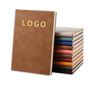 IStapromo Gifts Customizable <b>A5</b> PU Softcover Stitched <b>Notebook</b> Diary Suitable for Office/Company Meeting Minutes School Student - Product Image 1