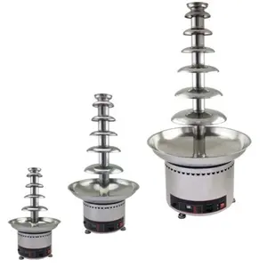 stainless steel commercial multi-layer choco tree