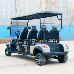 Voiturette de golf électrique de luxe pour enfants, tout-terrain, 6 places, véhicule utilitaire, homologuée pour la route, avec boîte de chargement, à vendre, Chine - Product Image 4