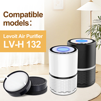 Filter Pengganti LV-H132 Kompatibel dengan Pemurni Udara LEVOIT LV-H132 Filter HEPA 3-in-1 H13 Filter Karbon Aktif